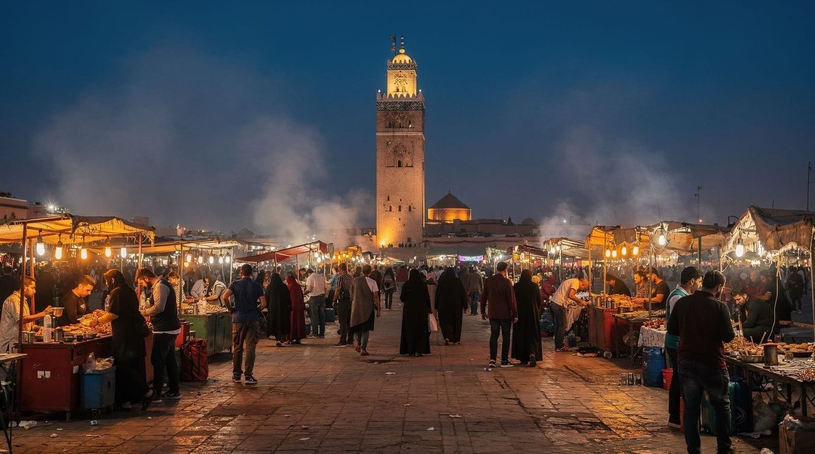Jemaa el-Fna — the square that never empties