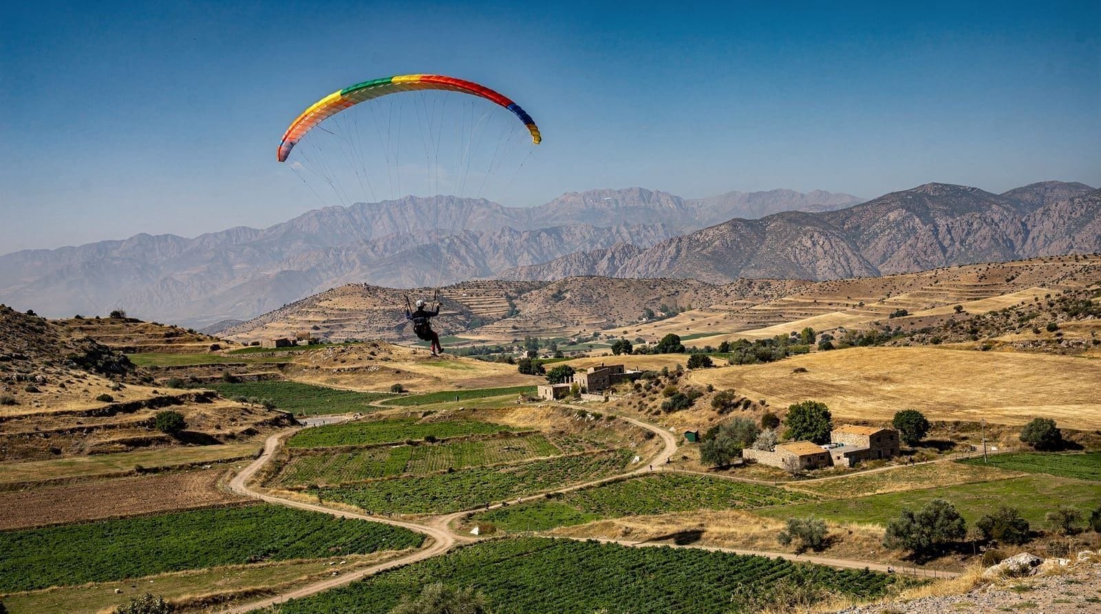 Paragliding, climbing and other adventure sports