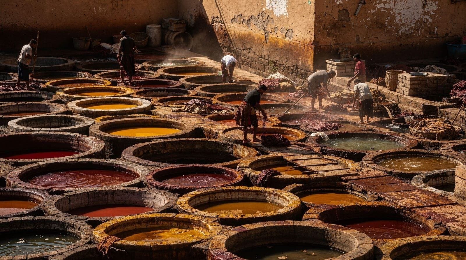 Leather and the tanneries