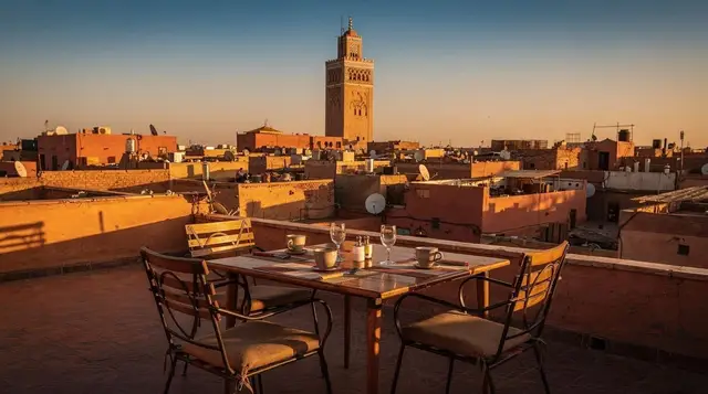 Rooftop Restaurants in Marrakech