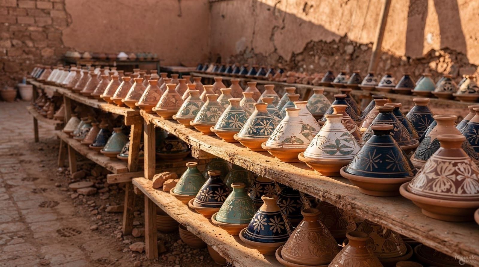 Moroccan pottery and ceramics