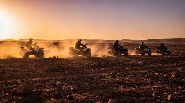 Quad biking around Marrakech