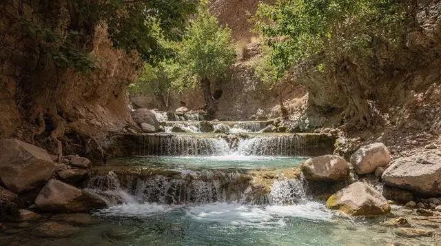 The Setti Fatma waterfalls